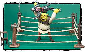 Wrestlin' Shrek Playset