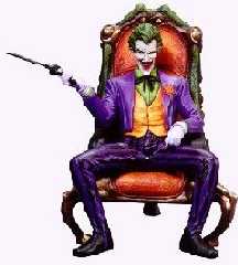Joker on Throne