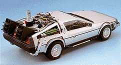Flying Delorean from Part II