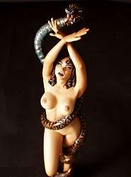Eva with Snake