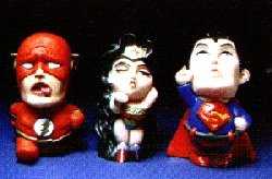 Flash, Wonderwoman,Superman