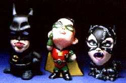 Batman, Robin, Catwoman